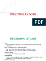 Perhitungan Dosis obat