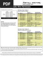 Toyota radio Wiring | Wire | Yellow