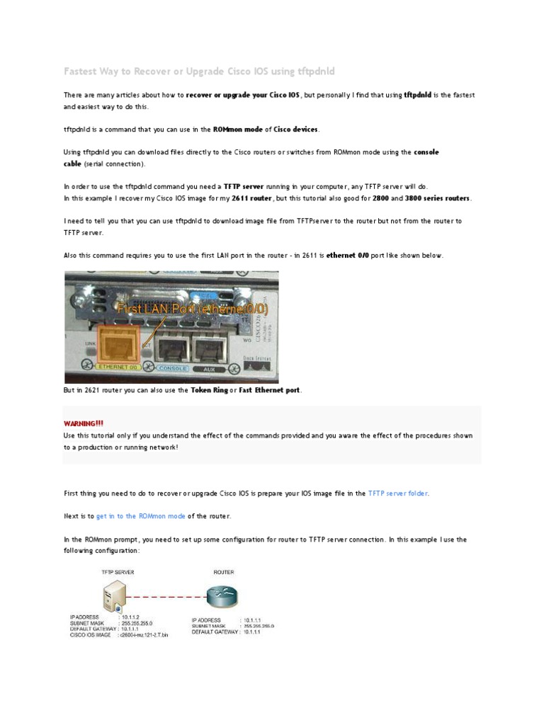 cisco ios download ftp