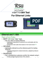 ITU-T Y.1564 Ethernet Link Test