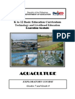 k to 12 Aquaculture Learning Module