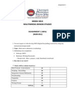 Tugasan Individu Studio Rekabentuk (Multimedia)