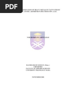 Download The Determination of Heavy Metals in Tap Water by Anna Kay SN189499459 doc pdf