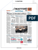 Prime Pagine del 5 dicembre 2013