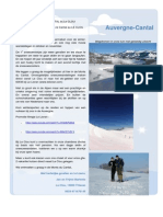 Wintersport Auvergne - Nieuwsbrief Le Clou Novembre 2013 SkiDhiver v1.