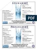 2 Programme