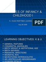 Diseases of Infancy & Childhood i