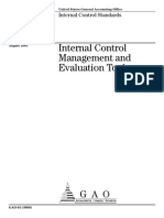 Internal Control Managementt and Evaluation Tool