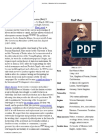 Karl Marx - Wikipedia, The Free Encyclopedia