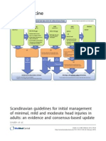 Scandinavian Guidelines For Initial Management of Minimal, Mild and Moderate Head Injuries in Adults: An Evidence and Consensus-Based Update
