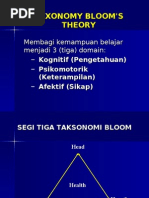 Download Teori Taksonomi Bloom by yuinita SN18953426 doc pdf