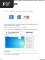 Como usar o Google Chrome para acessar remotamente o seu computador.pdf