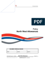 CPS POL 0037 North West Allowances