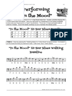 "In The Mood" 12-Bar Blues Bassline
