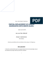 OriginalPartial Replacement of Course Aggregate With Waste G