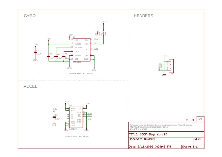 Sensor Circuit Design with ADXL345 | PDF | Teaching Methods & Materials ...