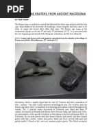 Bronze Wine Kraters From Ancient Macedonia