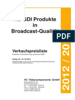 HD SDI Catalog