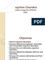 PowerPoint Cognitive Disorders