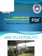 Pelatih Futsal Guru Penjasorkes Lombok Timur 2013