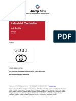 Job Profile Industrial Controller