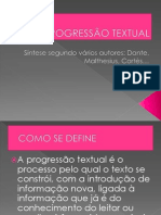 Progressao Textual