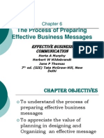 The Process of Preparing Effective Business Messages