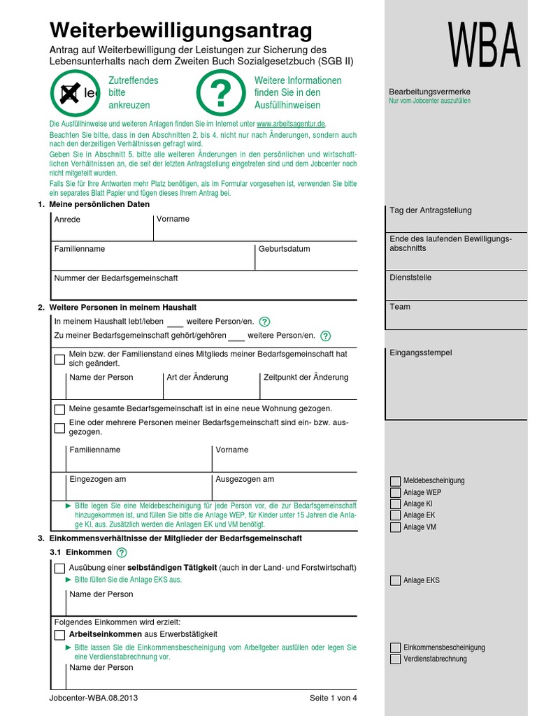 agentur für arbeit arbeitslosengeld antrag pdf