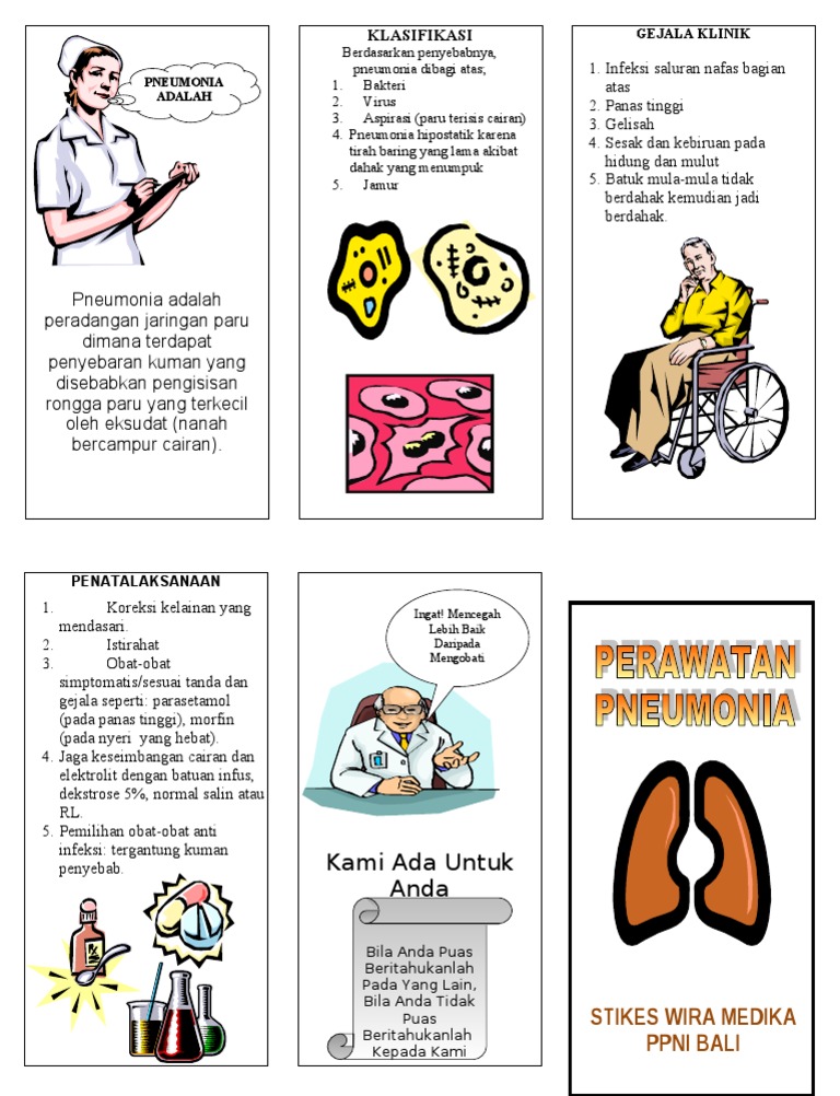 Leaflet Informasi Pneumonia Anak | PDF | Ilmu Sosial | Klasik