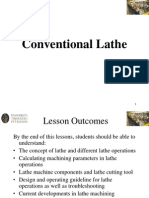 Conventional Lathe