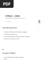 HTML5 CSS3