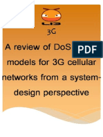 AReviewof Do Sattack Modelsfor 3 GCellular Networks