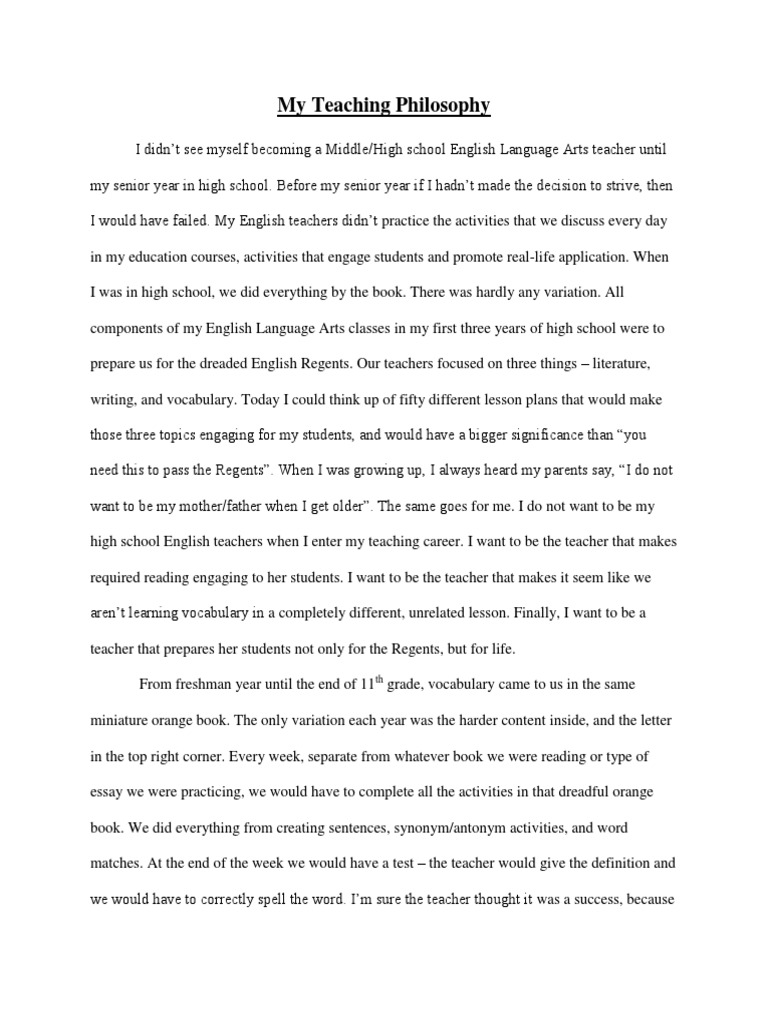 Essay on english language day