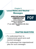 Communicating Good-News and Neutral Business Messages