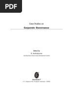 Download Case Studies on Corporate Governance by ibscdc SN18960550 doc pdf