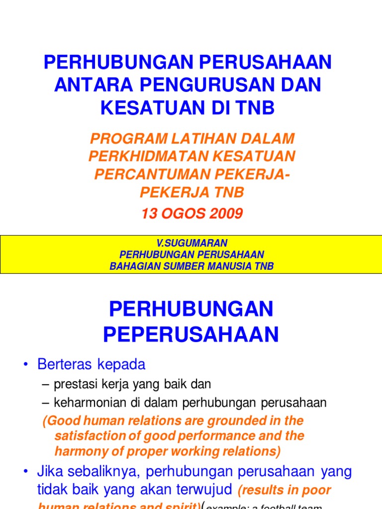 Perhubungan Perusahaan Untuk K3p Pdf