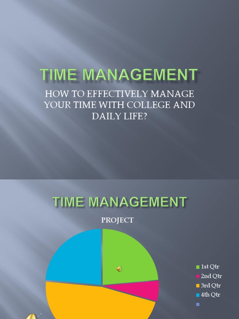 Time Management Project | PDF | Art | Technology & Engineering