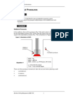 Oilfield Pressures - An Introduction