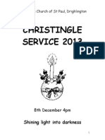 Christingle Service 2013