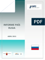 Informe Rusia Abril 2013
