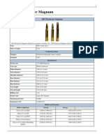 .300 Winchester Magnum Cartridge