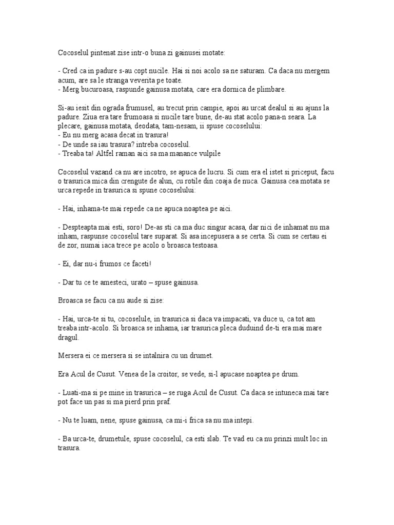 Gainusa Cea Motata | PDF