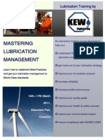 Mastering Lubrication Management
