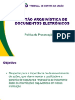 Gestão Arquivística de Documentos fev2010