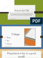 power point how to set tile