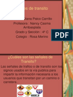 Las señales de transito