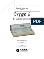 Axel Oxygen 5 User Manual ENG Rev.1.3