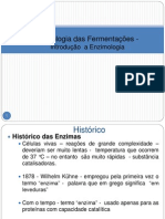 1 Tecnologia das Fermentações - Introdução  a Enzimologia -2013.2