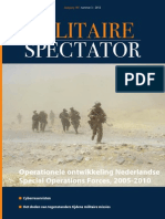 Dimitriu, Tuinman & Van Der Vorm - Operationele Ontwikkelingen Nederlandse Special Forces (MS 2012)