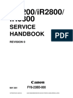 Canon iR2200 iR2800 iR3300 Service Handbook 1